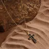 Karma And Luck Miraculous Faith Cross Pendant Necklace