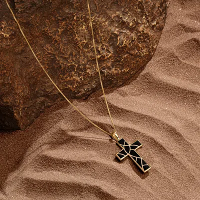 Karma And Luck Miraculous Faith Cross Pendant Necklace