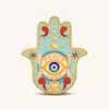 Karma And Luck Peace & Love - Hamsa Wall Blessing