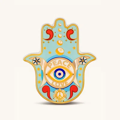 Karma And Luck Peace & Love - Hamsa Wall Blessing