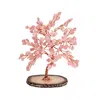 Karma And Luck Pink / Purple Love & Harmony - Rose Quartz Feng Shui Tree In Multi