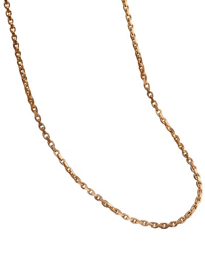 Karma And Luck Plated Chain Necklace In Transparent