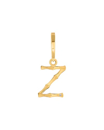 Karma And Luck Plated Pendant Charm In Gold