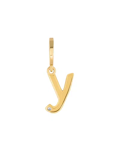 Karma And Luck Plated Pendant Charm In Gold