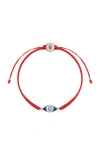 Karma And Luck Prevent Harm In Red/silver/blue