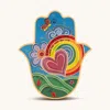 Karma And Luck Radiant Imagination Large Hamsa Wall Blessing