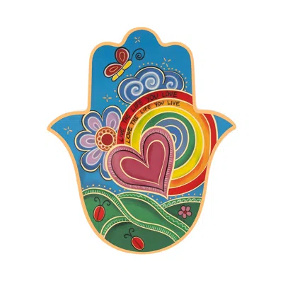 Karma And Luck Radiant Imagination Large Hamsa Wall Blessing