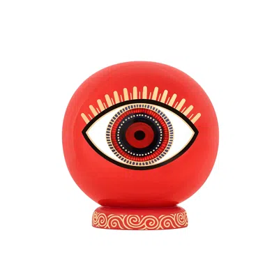 Karma And Luck Red Passionate Protector - Evil Eye Statue