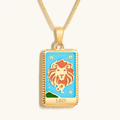 Karma And Luck Royal Presence - Leo Card Necklace
