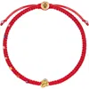Karma And Luck Serene Soul In Red/god