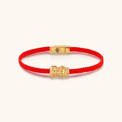 Karma And Luck Spirited Wisdom Women's Red String Bracelet