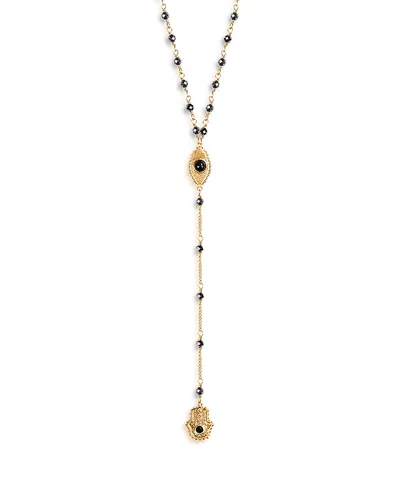 Karma And Luck Spiritual Resilience Gold Plated Rosary Necklace
