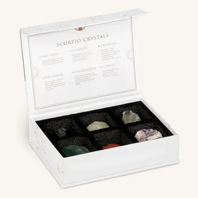 Karma And Luck Strengthened Insight Scorpio Zodiac Crystal Box