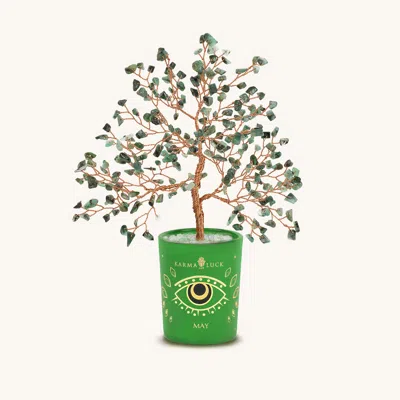 KARMA AND LUCK SUCCESSFUL ENDEAVORS EMERALD MAY BIRTHDAY TREE