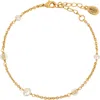Karma And Luck To Evoke Pearl Chain Bracelet