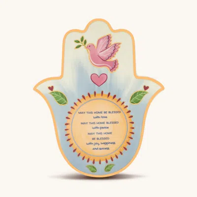 Karma And Luck Tranquil Renewal Large Hamsa Wall Blessing