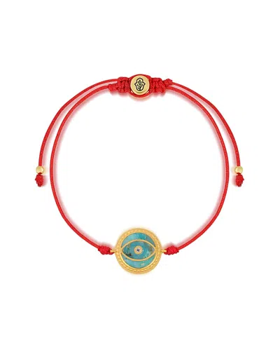 Karma And Luck Universal Harmony Turquoise Evil Eye Red String Bracelet