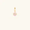 Karma And Luck Uplifting Hope Evil Eye Charm In Gold