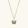 Karma And Luck Vibrant Awakening Butterfly Charm Necklace