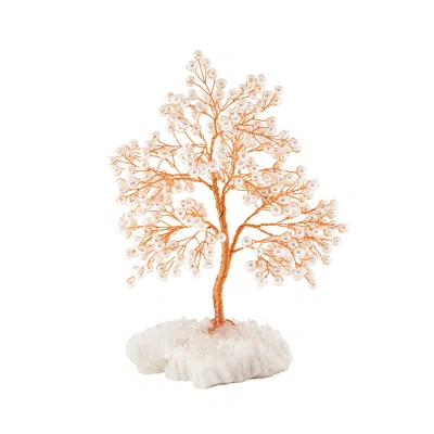 Karma And Luck White Pure Break - Pearl Feng Shui Tree