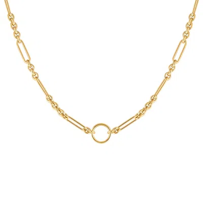 Karma And Luck Women's Celestial Ties - Gold Necklace