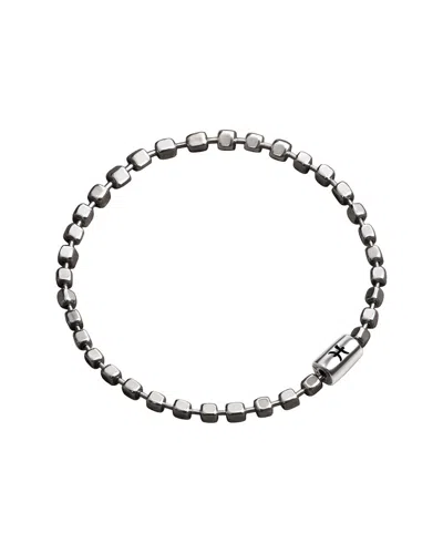 Karma And Luck Zodiac Plated Ball Chain Bracelet In Metallic