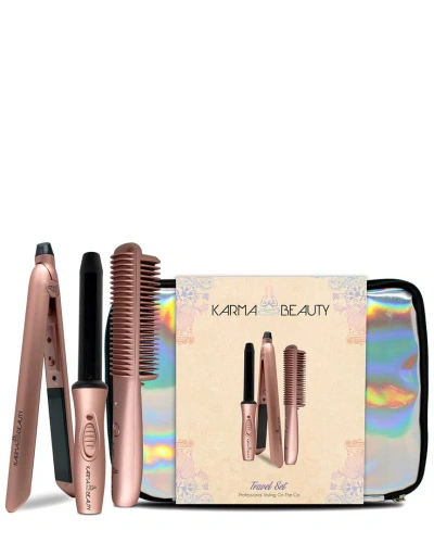 Karma Beauty Travel 3pc Kit In White