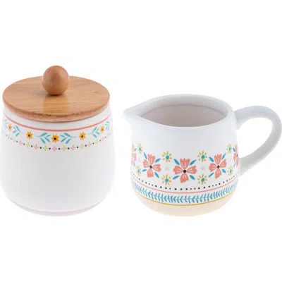 Karma Gifts Ava 2-piece Sugar & Creamer Container Set In Multi