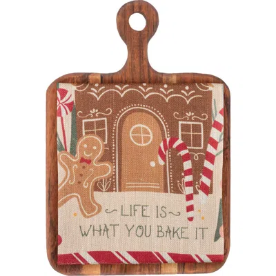 Karma Gifts Holiday Tea Towel & Cutting Board Set