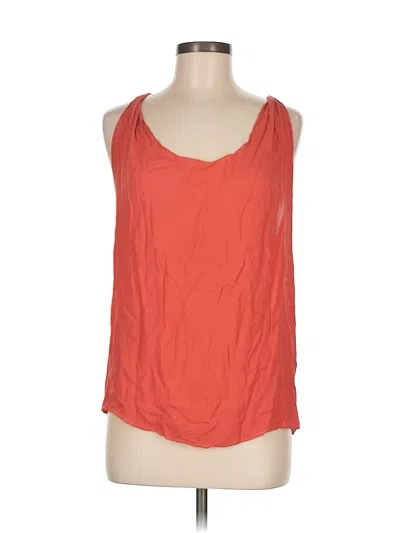 Pre-owned Karma Koma Sleeveless Top Pink Scoop Neck Tops