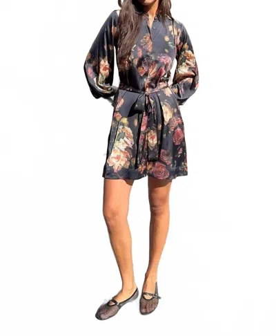 Karmamia Agnes Dress In Scarlett In Multi