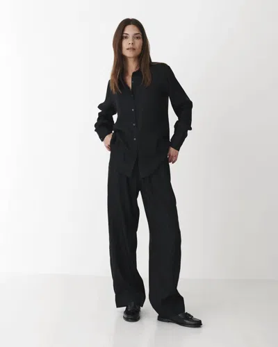 Karmamia Alma Shirt In Black Leo Silk In Multi