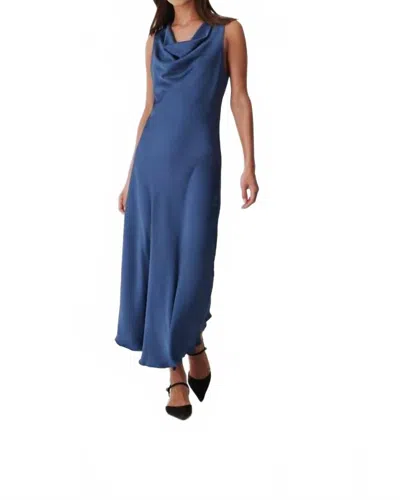 Karmamia Flow Dress In Semi Rich Crown Blue In Multi