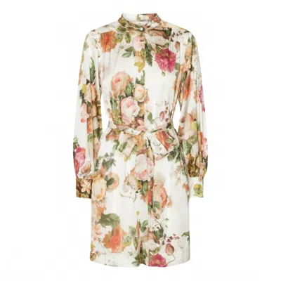 Karmamia Women's Agness Dress In Summer Bloom In White