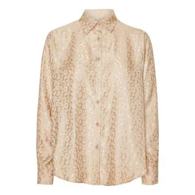 Karmamia Women's Alma Shirt In Powder Leo Silk In Multi