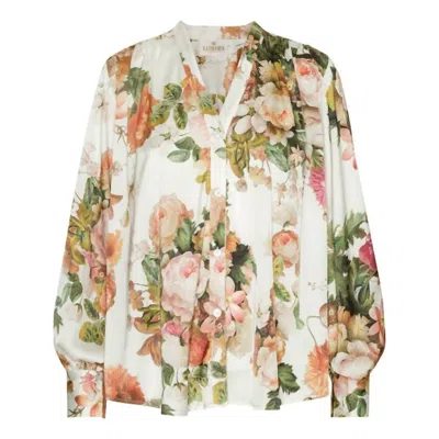 Karmamia Women's Amelia Shirt In Summer Blossom In Multi