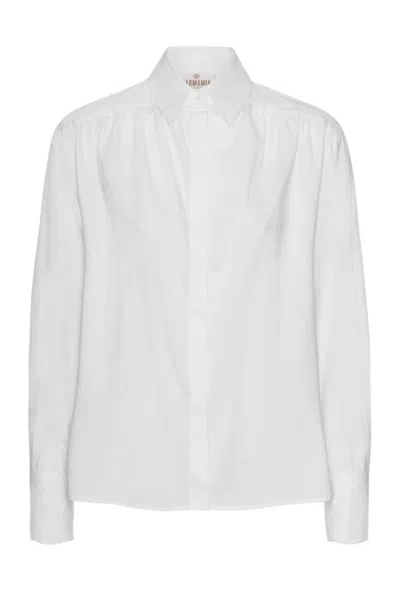 Karmamia Women's Augusta Shirt In Cloud White