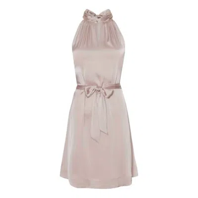 Karmamia Women's Ava Mini Dress In Semi Rich Blush In Nude