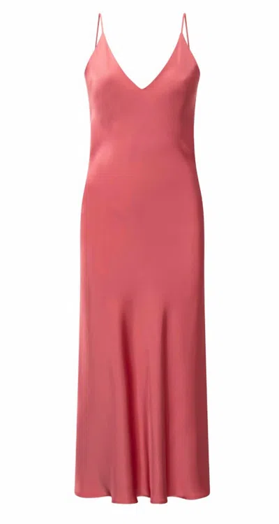 Karmamia Women Camisole Dress In Semi Rich Coral In Multi