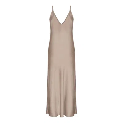 Karmamia Women's Camisole Dress In Semi Rich Tan In Brown