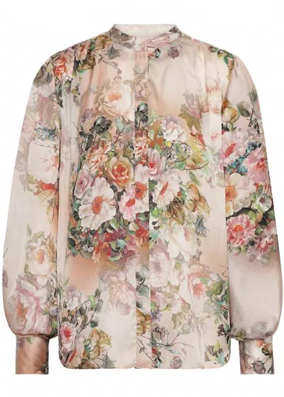 Karmamia Women's Cornelia Shirt In Daisy Gold In Multi