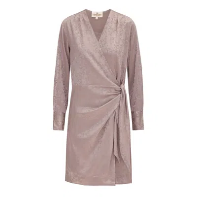 Karmamia Women's Harriet Dress In Blush Jacquered In Pink