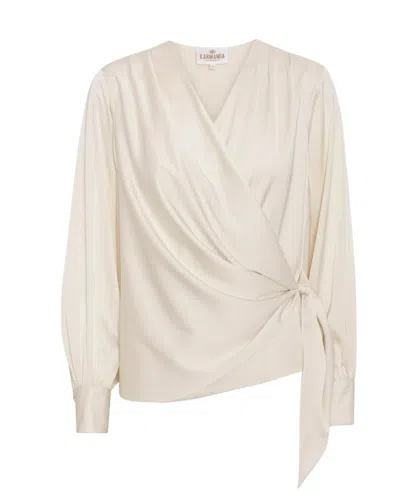 Karmamia Women's Ines Blouse In Ivory In Neutral