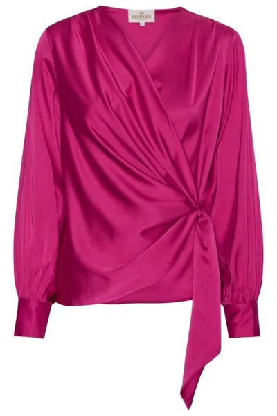 Karmamia Women's Ines Blouse In Rose Violet In Pink