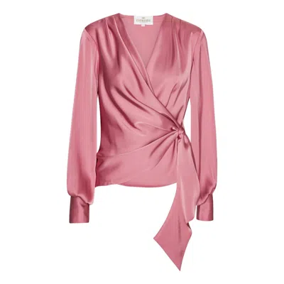 Karmamia Women's Ines Blouse In Semi Rich Velvet Pink