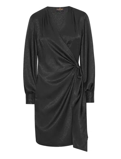Karmamia Women's Ines Dress In Black Dot Leo
