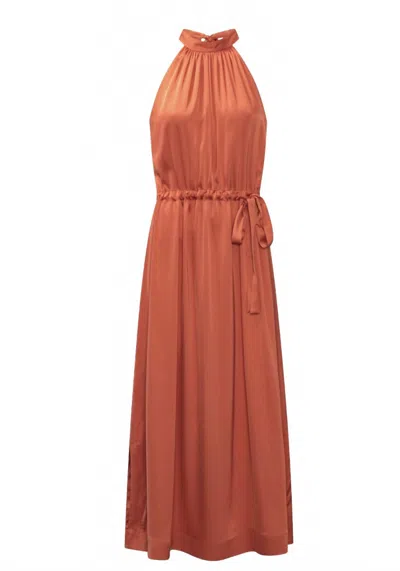 Karmamia Women's Layla Maxi Dress In Semi Rich Sunset In Pink