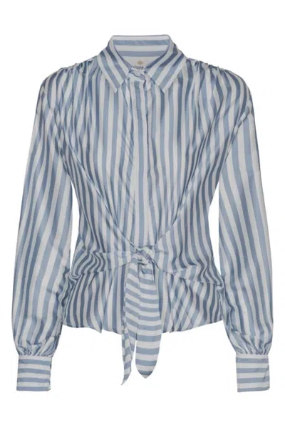 Karmamia Women's Lee Shirt In Stripe In Blue