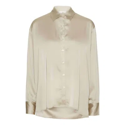 Karmamia Women's Marvis Shirt In Semi Rich Shell In Neutral