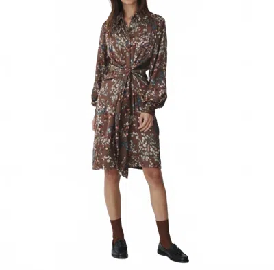 Karmamia Women's Mila Dress In Melange Brown In Multi